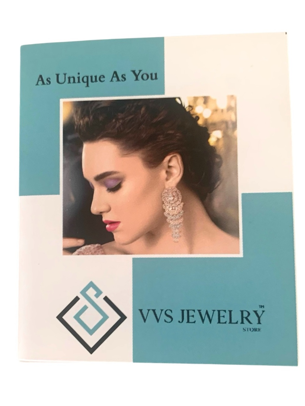 Certified VVS Gems White Diamond 18k Gold Half Eternity Ring Size 7 - Picture 5 of 13